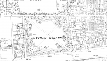 Lowther 1891 map